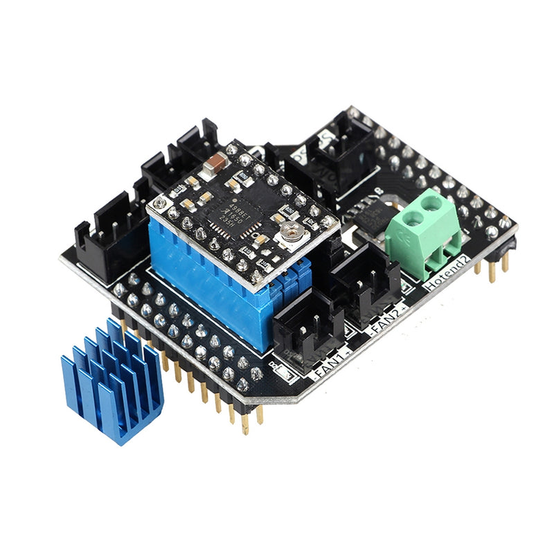 Lerdge Dual Extruder Module 2 in 1 Out/2 in2 Out Module For 3D Printer LERDGE-S Board