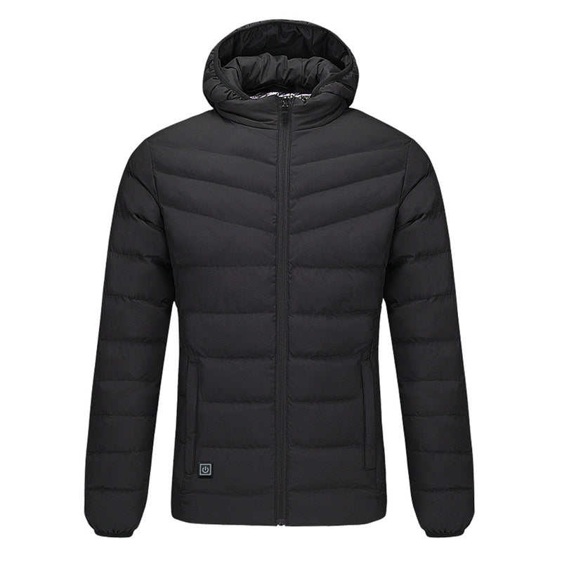 Electric USB Intelligent Heating Heater Coats Warm Heated Jacket For Men Women