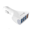 Bakeey 4 USB Port QC3.0 Fast Charge USB Car Charger for Samsung Xiaomi Huawei