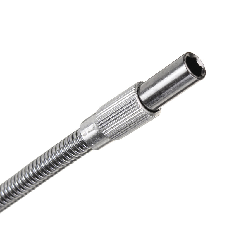 300mm 1/4 Inch Hex Drill Bit Flexible Shaft Screwdriver Extension Socket Holder Adapter