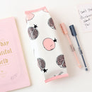 WAM PC-04 Canvas School Pencil Case Stationery Storage Organizer Pen Bags Pouch