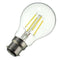 A60 B22 4W White Warm White COB LED Filament Retro Edison Bulbs AC 220V