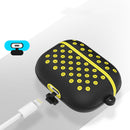 Bakeey Dual Colors Silicone Shockproof Earphone Storage Case with Anti-lost Rope & Hook for Apple Airpods 3 Airpods Pro 2019