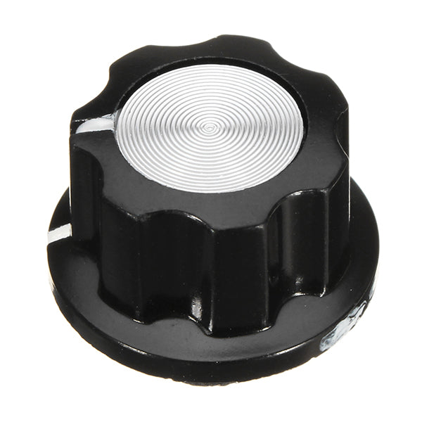 50pcs MF-A01 Bakelite Potentiometer Knob Cap Hat Diameter 20mm Bore Diameter 6.4mm For RV24YN WH11