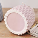 Modern Geometric Ceramic Vase Tabletop Flower Pots Home Office Decor Gift