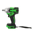 520N.M Torque Brushless Impact Wrench Screwdriver Cordless Rechargable Electric Wrench Driver Tool Stepless Speed Change Switch Adapted to 18V Makita battery
