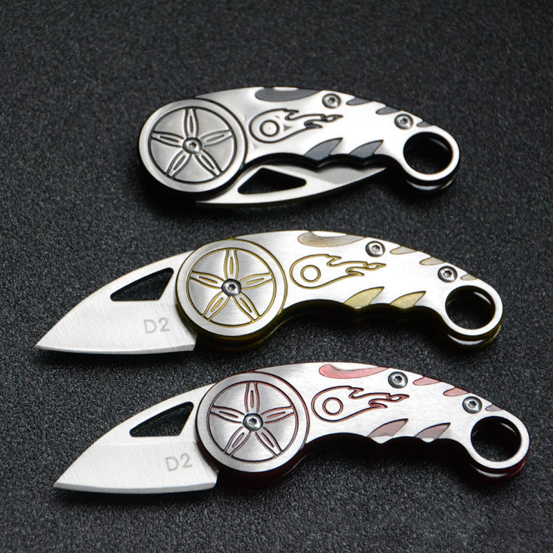 ALMIGHTY EAGLE Mini Folding Knife EDC Outdoor Tactical Key Knife Portable Outdoor Survival Tools