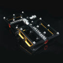 Aluminum Light Weight 3 Bearing BMX Road Mountain Cycling Bike Platform Pedals