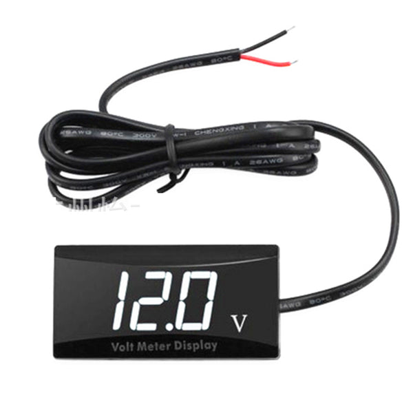 8V-16V 12V Multifunctional Digital Display Voltmeter Voltage Meter For Automobile Motorcycle
