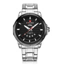 NAVIFORCE 9115 Men Watch Luxury Stainless Steel Strap Fashion Quartz Wrist Watch