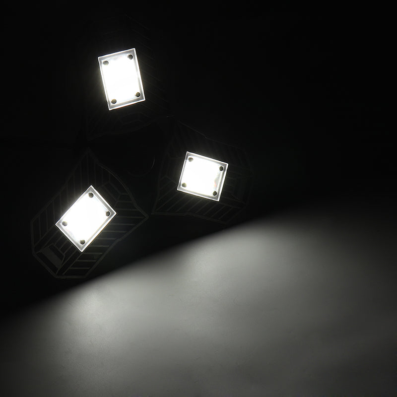 High Power E27 60W 144 LED Adjustable Industrial Flood Light 6000lm for Garage Warehouse AC220V