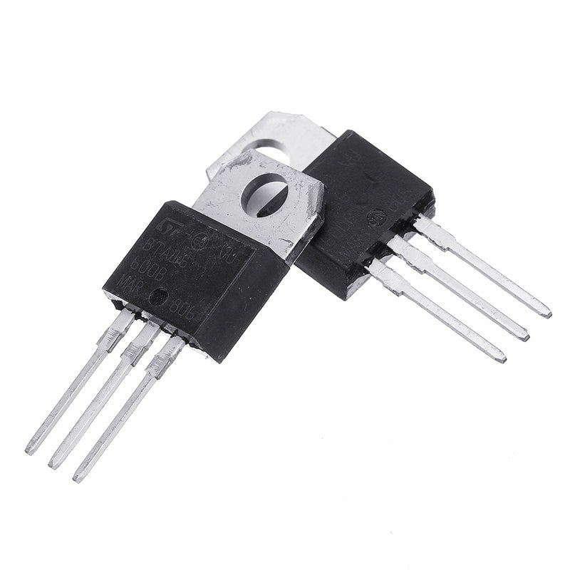 10pcs BTA16-600B TO-220 BTA16-600 TO220 16-600B BTA16 600V 16A TRIACS Transistor