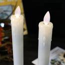 2PCS Battery Powered Flameless Candle Light Lamp Holder for Church Home Decoration