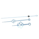 56x56x16mm 13mm Shaft Length DIY Mute Clock Movement Quartz Clock Mechanism Repair Kit