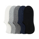 PULPOL SOCKS 5pcs Men 39-45 Combed Cotton Sport Ankle Socks Anti-slip Moisture Absorbant From Xiaomi Youpin