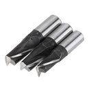 Drillpro 16/17/18/19/20mm Straight Shank End Mill Cutter Keyway Milling Cutter
