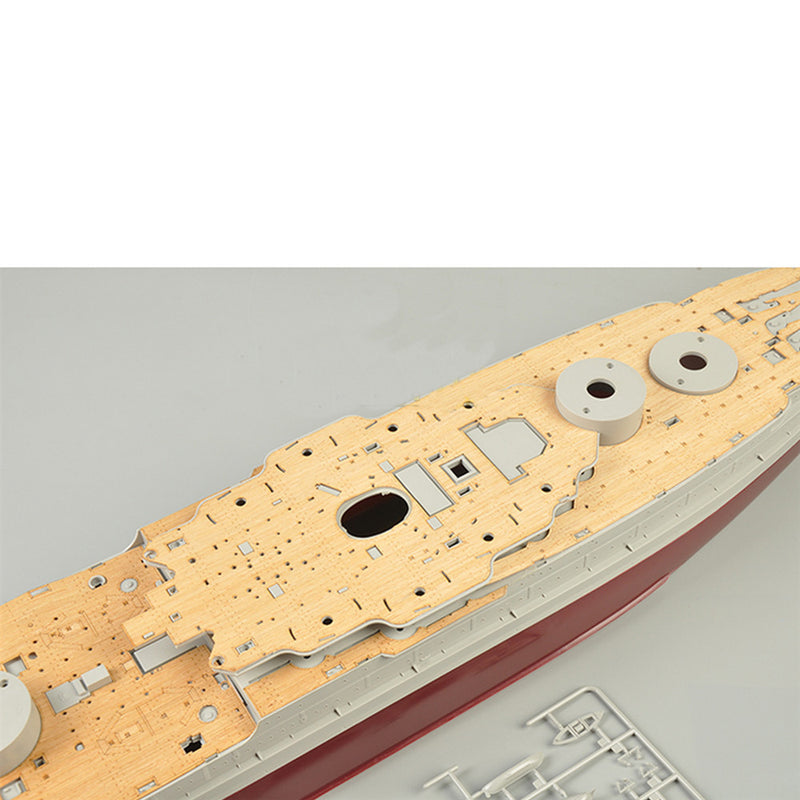 Wooden Deck For Trumpeter 03701 1:200 Scale USS BB-39 Model With Anchor