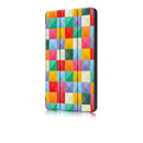 Tri-Fold Pringting Tablet Case Cover for New F ire HD 7 2019-Cude