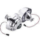 Pair 3Inch HID Bi-Xenon Projector Lens Headlights Shroud H1 H4 H7 Car Headlight Retrofit