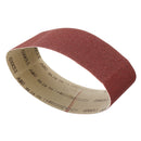 80 Grit Sanding Belt 610x100mm 4x24 Inch Ring Abrasive Aluminium Oxide For Sanders