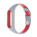 Bakeey Double Color Polka Dot Replacement Silicone Wrist Strap for XIAOMI Miband 2