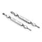 JAKEMY 3 in 1 Portable Double-head Bits Screwdriver Pen with Magnetic Two Way Slotted Phillips Bits