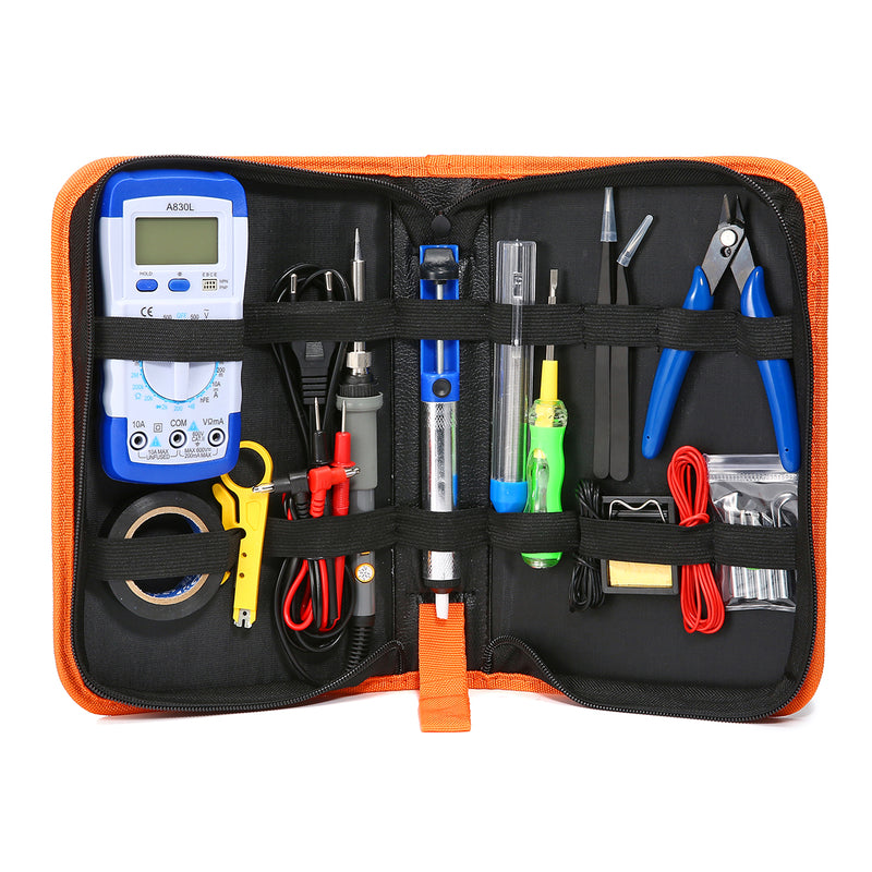20 in 1 60W Electric Soldering Iron Kit Adjustable Temperature Welding Tools Set 110V 220V