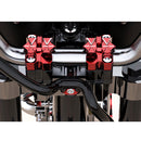 Pair Motorcycle Handlebar Bracket Mounts Fixed Clamp Handle Clip 22/28mm/Heightening Pads 3.5mm