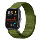 20mm Nylon Canvas Watch Band Watch Strap Replacement for Amazfit GTS Smart Watch