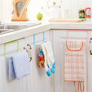 Kitchen Bathroom Cabinet Cupboard Hanger Kitchen Towel Hanger Kitchen Storage Rack Free Nail