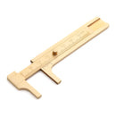 70mm Mini Brass Sliding Gauge Vernier Bead Wire Jewelry Measuring Pocket Caliper