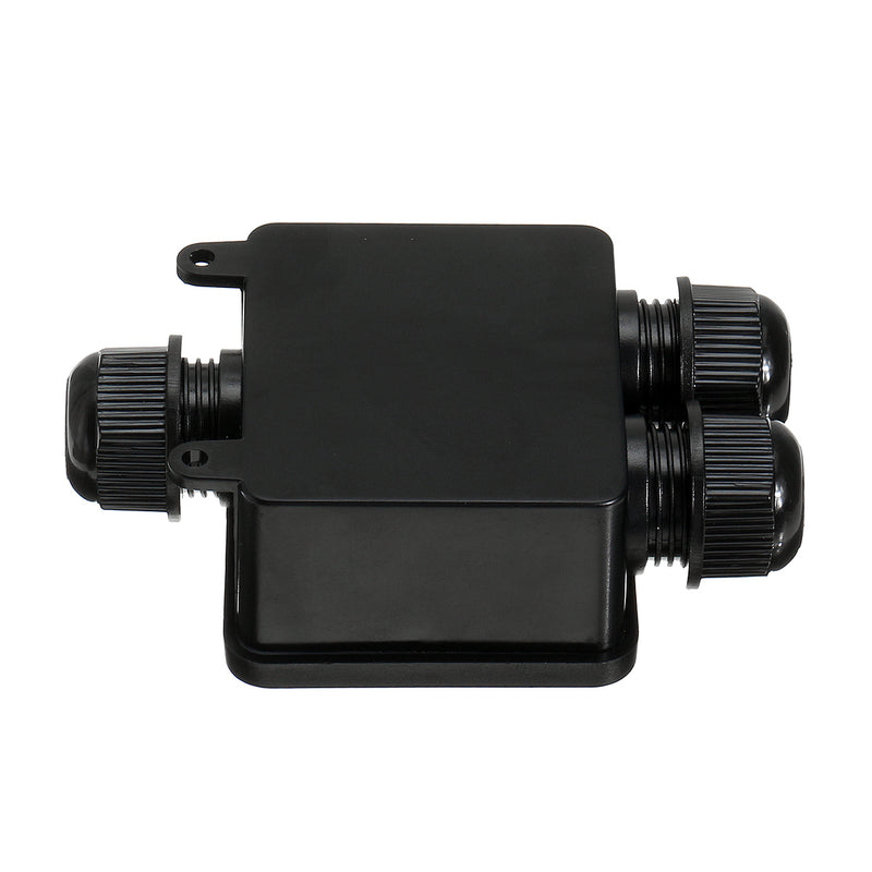 3 Way Waterproof Junction Case Box Electrical Cable Wire Line Connector W/ Terminal