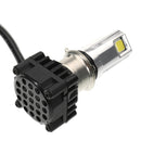 3 LED 3500LM 6000k Motorcycle Bike Car H4 COB HI/Lo Beam Headlight Lamp Bulb Kit