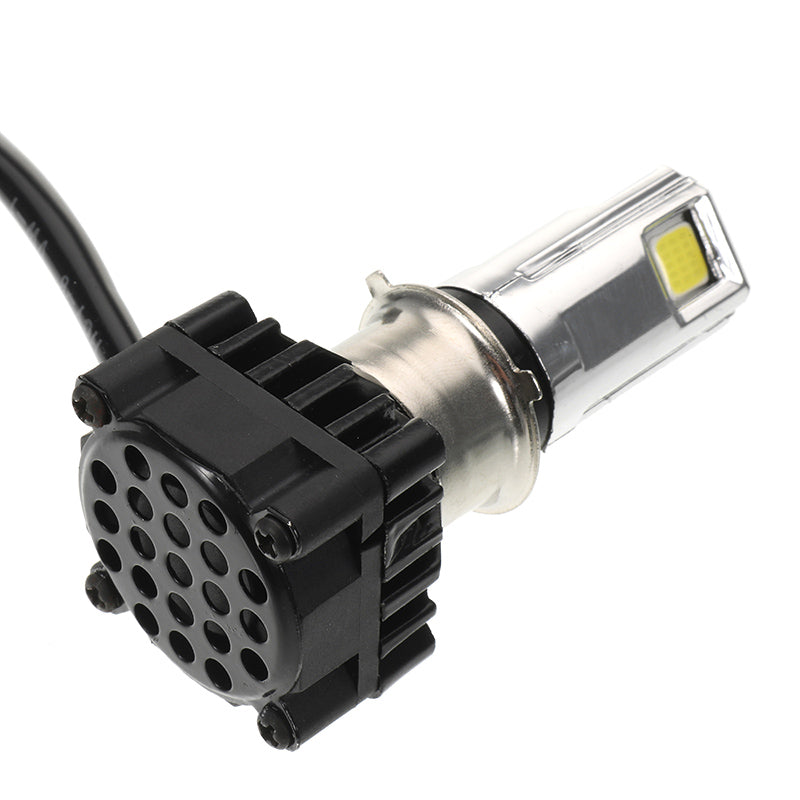 3 LED 3500LM 6000k Motorcycle Bike Car H4 COB HI/Lo Beam Headlight Lamp Bulb Kit