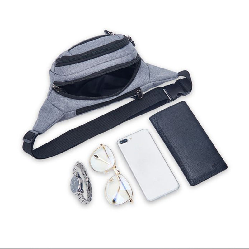 Breathable Sport Waist Bag Crossbody Bag Phone Bag For Outdoor Sports Hiking Climbing Jogging