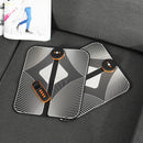 EMS Dual Foot Leg Massager Pad 6 Modes 9 Speeds Rechargeable Feet Relax Deep Kneading Shiatsu Therapy Massage Mat