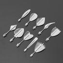 3D Jelly Flower Art Tools Syringe 3D Gelatin Cake Syringe Art Tools Kit 10Pcs