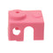 10pcs Pink Universal Hotend Block Insulation Sock Silicone Case For 3D Printer