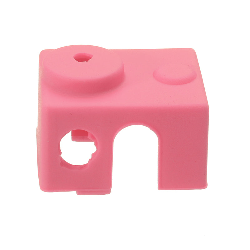 10pcs Pink Universal Hotend Block Insulation Sock Silicone Case For 3D Printer
