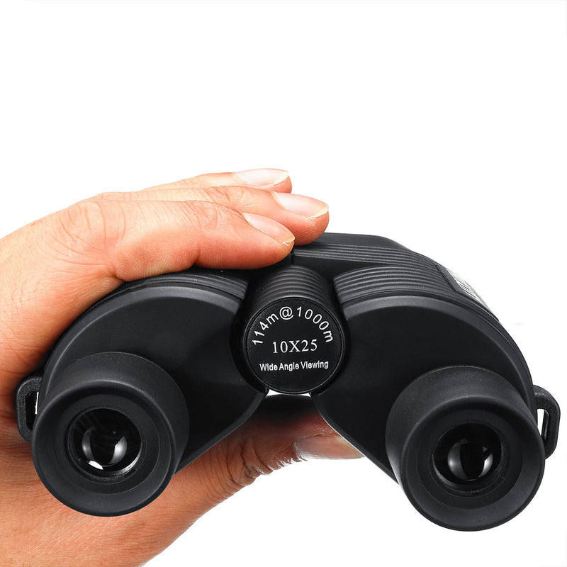 10X25 Binocular Telescope Mini Travel Handheld Monocular HD BAK4 Lens Auto Focus