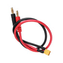 30cm RJXHOBBY 12AWG XT30 Male Connector to 4mm Banana Plug Battery Charger Cable
