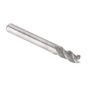 Drillpro 12-20mm HSS-CO 3 Flutes Milling Cutter CNC Milling Tool for Steel