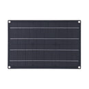 20W ETFE Solar Panel Field Vehicles Emergency Charger WIth 4 Protective Corners Single USB+DC
