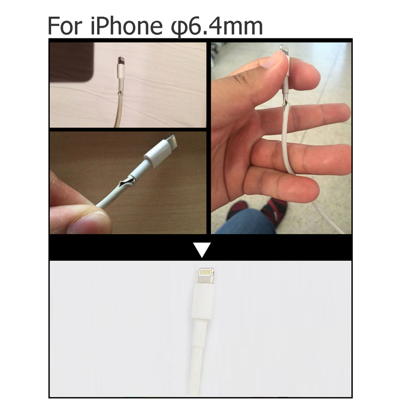 5M/16FT Clear Transparent Heat Shrink Tube Wire Cable Sleeving Wrap For Phone