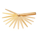 Drillpro 13 Copper Blade Feeler Metric Gauge 0.05 to 1.0mm Spark Plug Measure Gap Tool