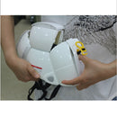 Foldable PP+PE+ABS Resin Helmet Disaster Prevention Emergency Helmet Protection Head