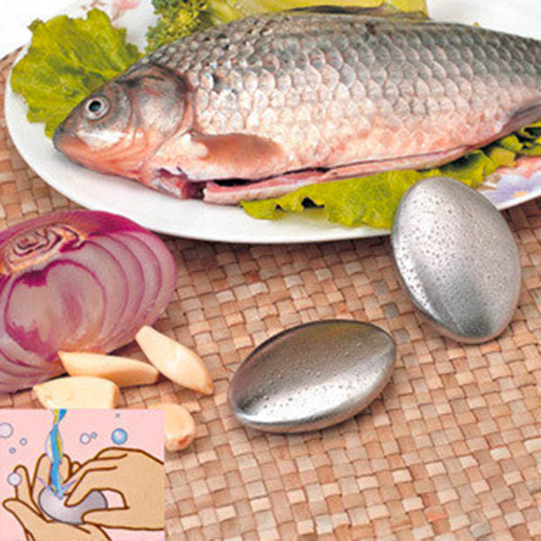 Honana HN-L2 Magic Stainless Steel Soap Kitchen Hands Smell Remover Odor Cleaning Tool Deodorization