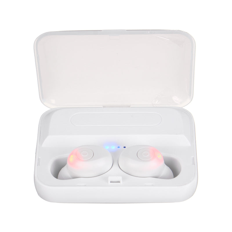 Mini Dual bluetooth 5.0 TWS Wireless Stereo Earphone Noise Reduction Light Display Headphones for Xiaomi