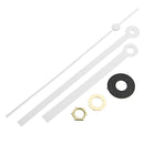 20mm Shaft DIY White Hands Quartz Movement Silent Mechanism Wall Clock Repair Parts