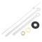 20mm Shaft DIY White Hands Quartz Movement Silent Mechanism Wall Clock Repair Parts